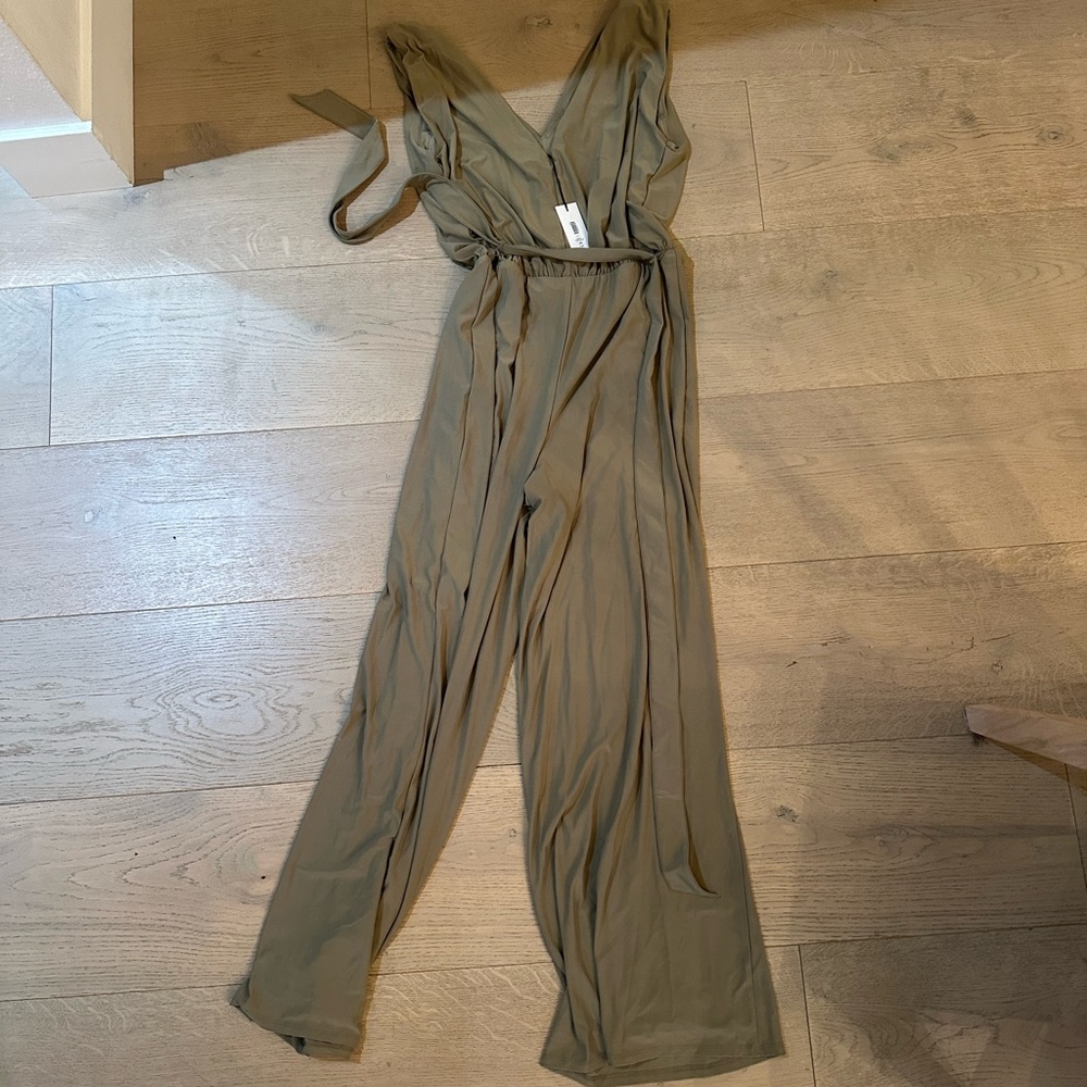 Aritzia Olive Jumpsuit